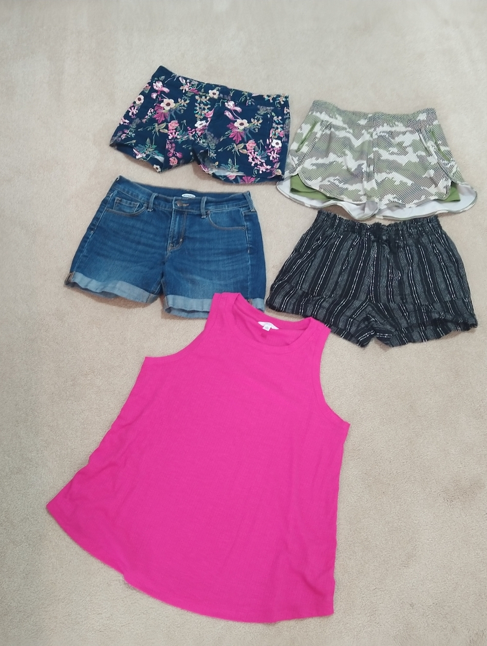 Shorts & Swing Tank Top Bundle